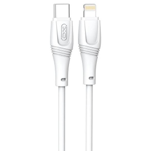 Кабель синхронізації даних XO NBQ239A Zeus Series High Elastic Type-C to Lightning 27W 1 m (NBQ239A_White)
