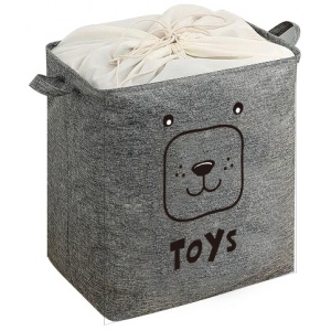 Короб для зберігання Idea Home 40х50х50 см (LY-02 квад. ткан. з/кр Toys)