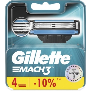 Картридж для станка чоловічого Gillette MACH-3 4шт