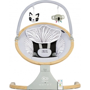Крісло-качалка Kinderkraft Lumi Wooden (KBLUMI00GRY0000)