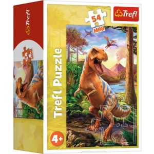 Пазли картонні (3-4 роки) Trefl "Тірекс" / (54194) (54 ел. міні) (19731)