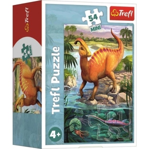 Пазли картонні (3-4 роки) Trefl "Динозавр" / (54194) (54 ел. міні) (19730)