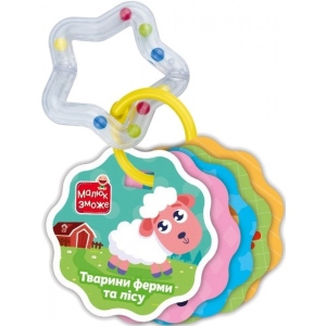 Настільна гра розвиваюча (3-4 роки) Vladi Toys Тварини ферми та лісу (укр) (VT2000-30)