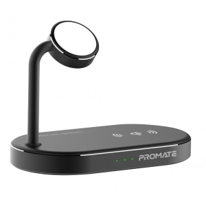Бездротовий зарядний пристрій Promate Wavepower Black