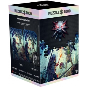 Пазли картонні (8 +) Good Loot Witcher: Leshen Puzzles 1000 шт. (5908305238478)