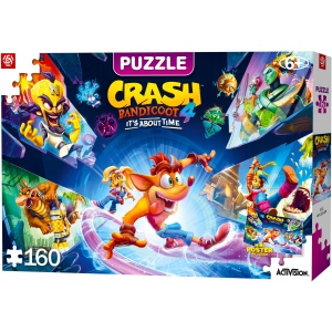 Пазли картонні (8 +) Good Loot Crash Bandicoot 4: It's About Time Puzzles 160 шт. (5908305240365)