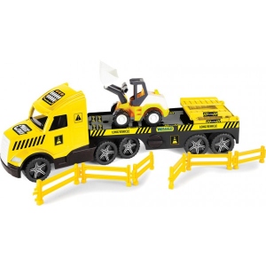 Наземна спецтехніка Wader ''Magic Truck Technic 'Magic Truck Technic" з бульдозером (36430)