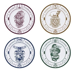 Набір тарілок Harry Potter Hogwarts Houses 4 шт. (3665361022015)