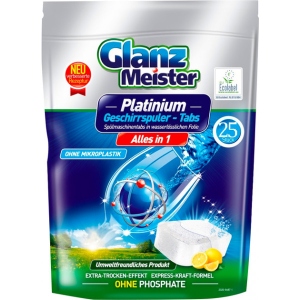 Таблетка для посудомийної машини Glanz Meister Platinum (4260418933130)