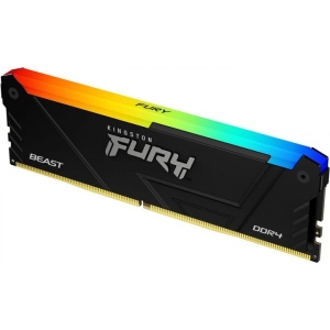 Память DDR Kingston DDR4 32GB 3600 FURY Beast RGB (KF436C18BB2A/32)