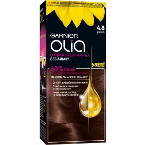 Фарба для волосся Garnier Olia 4.8 Мокко 112 мл (3600542406697)