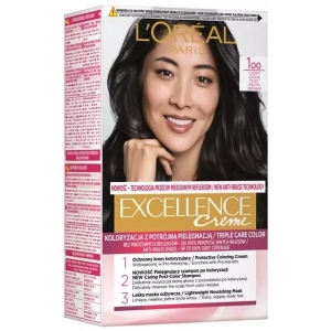 Фарба для волосся L'Oreal Paris Excellence 1.00 Чорний (3600523781089) купити в Києві