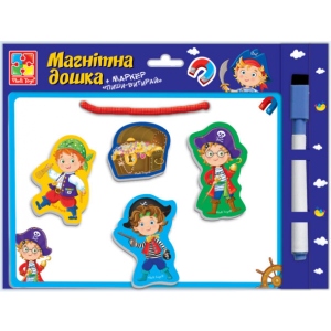 Доска Vladi Toys Пиши-витирай "Пірати" (укр) (VT3601-10)