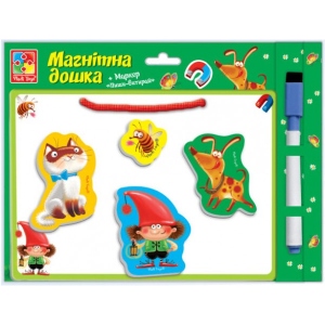 Доска Vladi Toys Пиши-витирай "Друзі" (укр) (VT3601-12)