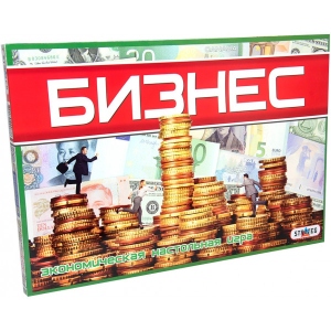 Настільна гра стратегічна (8+) Strateg Бізнес, рус (362)