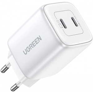 Мережевий зарядний пристрій UGREEN CD294 Nexode 45W Charger White (15327)