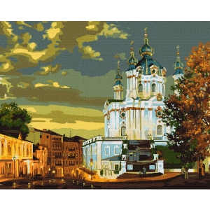 Картина за номерами Ideyka "Андріївський узвіз" 40х50см (KHO3636)