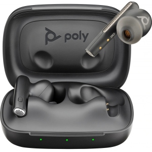 Навушники вкладиші бездротові TWS Poly Voyager Free 60 Earbuds + BT700C + BCHC Black (7Y8H4AA) ціни