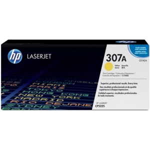 Картриджі для лазерних принтерів HP CLJ CP5220 series yellow (CE742A)