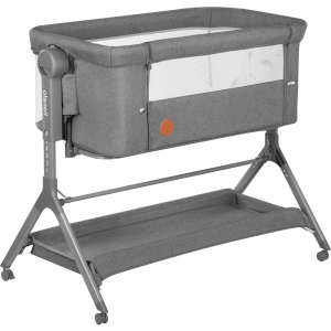 Ліжечко дитяче прямокутне Lionelo Leonie Plus Grey Stone