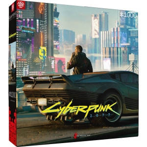 Пазли картонні (8 +) Good Loot Cyberpunk 2077: Mercenary on the Rise Puzzles 1000 шт. (5908305240341)