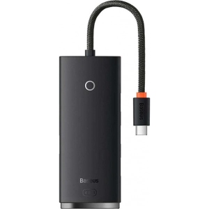 Хаб USB Baseus Lite Series 4-in-1 Type-C to USB 3.0*4 0.25m (WKQX030301)
