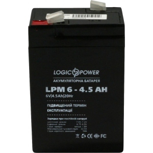 Акумулятор для ДБЖ LogicPower LPM 6В 4.5 Ач (3860)