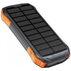 Батарея мобільна Promate Solartank-10pdqi 10000mAh Black