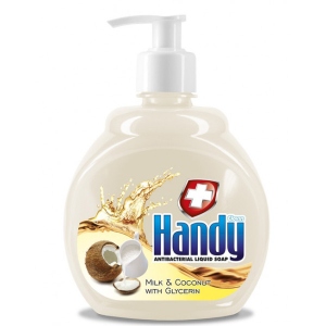 Рідке мило для рук Clovin Milk&Coconut with Glycerin 500 мл (5900308771723)