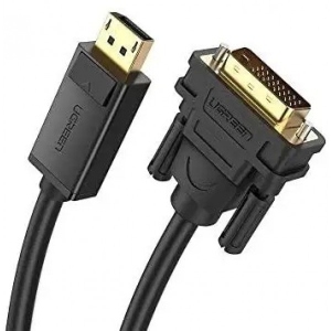 Кабель UGREEN DP103 DP Male to DVI Male Cable 1.5m Black (10243)
