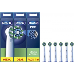 Насадка для зубної щітки Oral-B Braun Cross Action EB50RX 6 шт