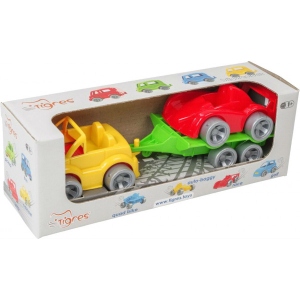 Базовий ігровий транспорт для малюка Tigres Набір авто "Kid cars Sport" 3 ел. (Кабріолет + гонка) (39542)