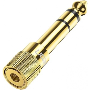 Перехідник аудіо UGREEN 6.3 mm Male to 3.5 mm Female Adapter (20503)
