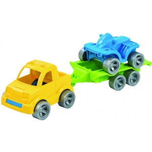 Базовий ігровий транспорт для малюка Tigres Набір авто "Kid cars Sport" 3 ел. (Пікап + квадроцикл) (39543)