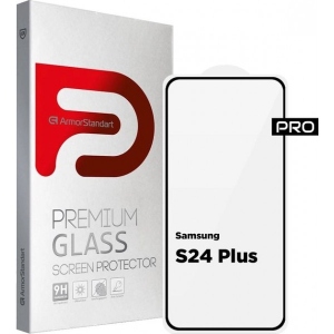 Захисне скло для смартфону Armorstandart Pro for Samsung S24 Plus Black (ARM72437)