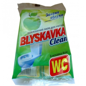 Туалетний блок BLYSKAVKA Зелене яблуко (4820055140805)