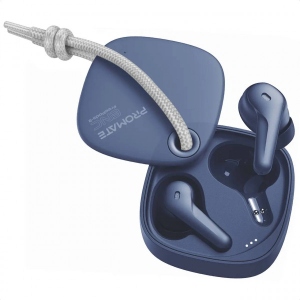 Навушники вкладиші бездротові TWS Promate Freepods-3 Blue