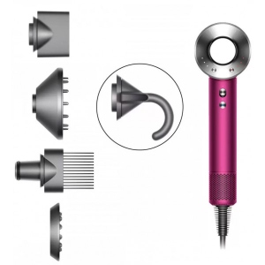 Фен Dyson HD07 (фуксія/нікель) (390244-01)
