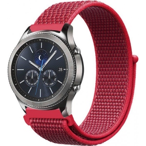 Ремінець для смарт-годинника BeCover Nylon Style for Xiaomi iMi KW66/Mi Watch Color/Haylou LS01/LS02/Haylou Smart Watch Solar LS05 Red (705885)