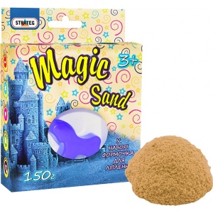 Кінетичний пісок Strateg Magic sand класичний, 150 гр. (39301)
