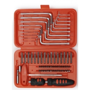 Викрутка зі змінними бітами Cablexpert TK-PRO-02 71 пр.