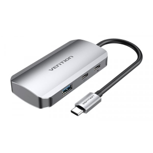 Док-станція Vention USB3.1 Type-C - USB 3.0x3/USB-C (TNDHB)