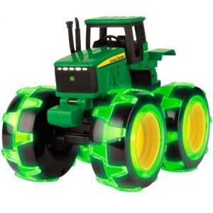Автотранспорт John Deere Kids Трактор Monster Treads з великими колесами що світяться (46434)