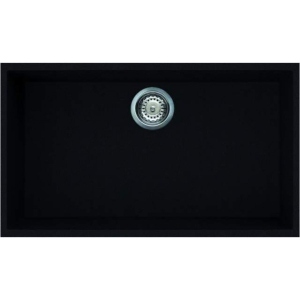 Мийка кухонна Elleci Q 130 under top black  k86