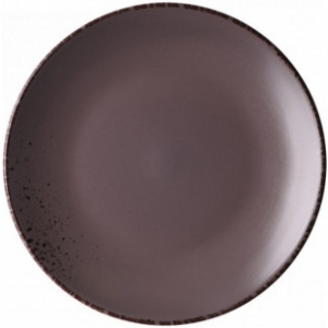 Тарілка десертна Ardesto Lucca 19 см Grey Brown (AR2919GMC)