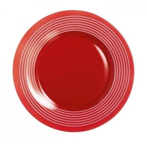 Тарілка обідня Luminarc Factory Red 25 см (P3285)