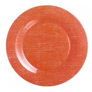 Тарілка обідня Luminarc Poppy Mandarine 25 см (V0107)