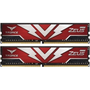 Память DDR Team 2х8G DDR4 3000 T-Force Zeus Red (TTZD416G3000HC16CDC01)