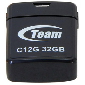 Флеш USB Team C12G 32GB USB 2.0 Black (TC12G32GB01)