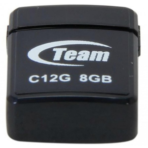 Флеш USB Team C12G 8GB USB 2.0 Black (TC12G8GB01)